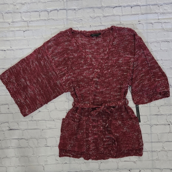 BCBGMaxAzria Sweaters - NWT BCBGMAXAZRIA Belted Cardigan Sweater Size:M